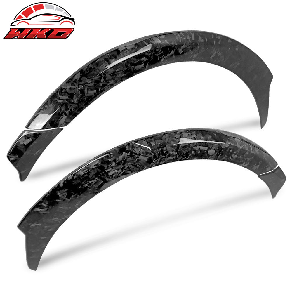 Fits 17-23 Tesla Model 3 Fender Flares Wheel Strip Trim Forged Carbon Fiber 8PC