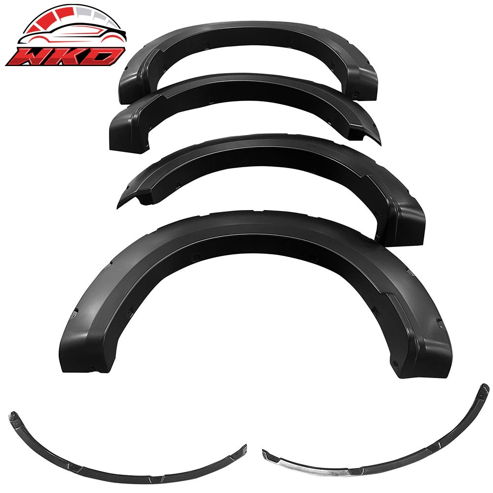 2017-20 Ford F-250 Superduty Pocket Riveted Style Wheel Fender Flares Smooth | Wholesale