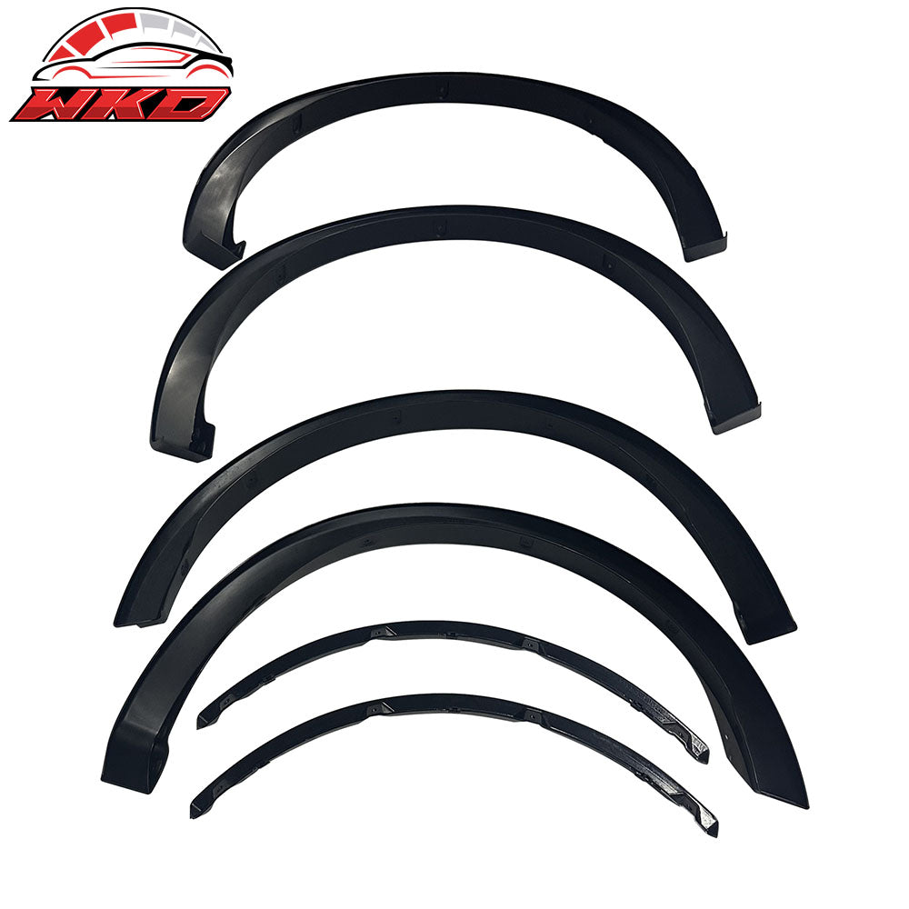 Fits 21-22 Ford F-150 OE Factory Style Fender Flare Wheel Cover Matte Black 4PCS