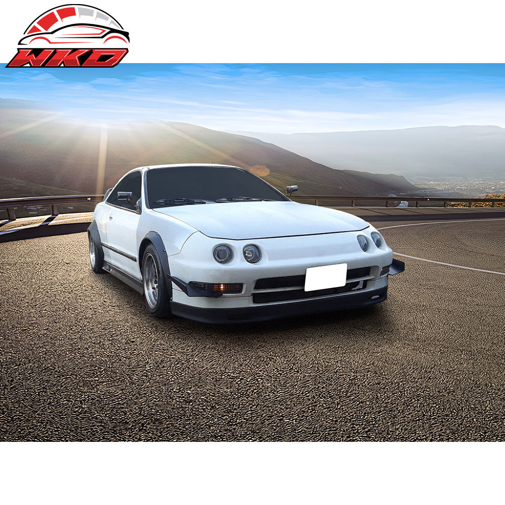 50MM Car Front Tires Wide Body Fender Flares Cover Universal 2x Wheel Arches Kit