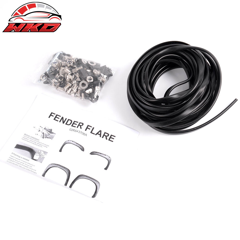 Fits 02-08 Dodge Ram 1500 2500 3500 Pocket Rivet Style Fender Flares PP Textured