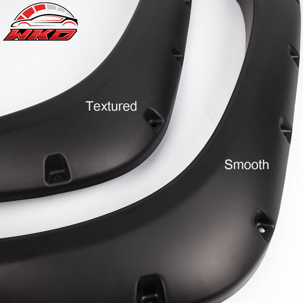 Fits 02-08 Dodge Ram 1500 2500 3500 Pocket Rivet Style Fender Flares PP Textured