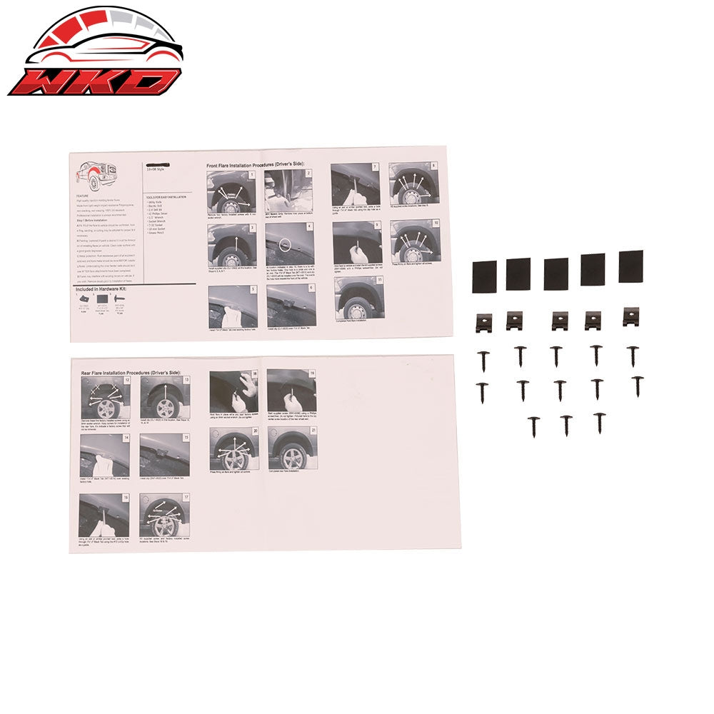Wholesale 10-18 Dodge Ram 2500 3500 OE Factory Style Fender Flares Cover Unpainted PP - Wikond Auto