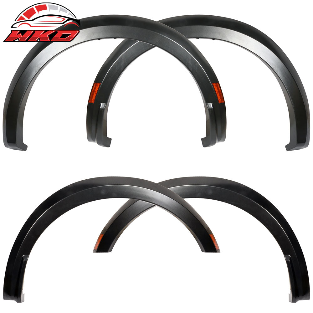 2021-24 Ford F150 R Style Fender Flares 4PC Matte Black - PP | Wholesale