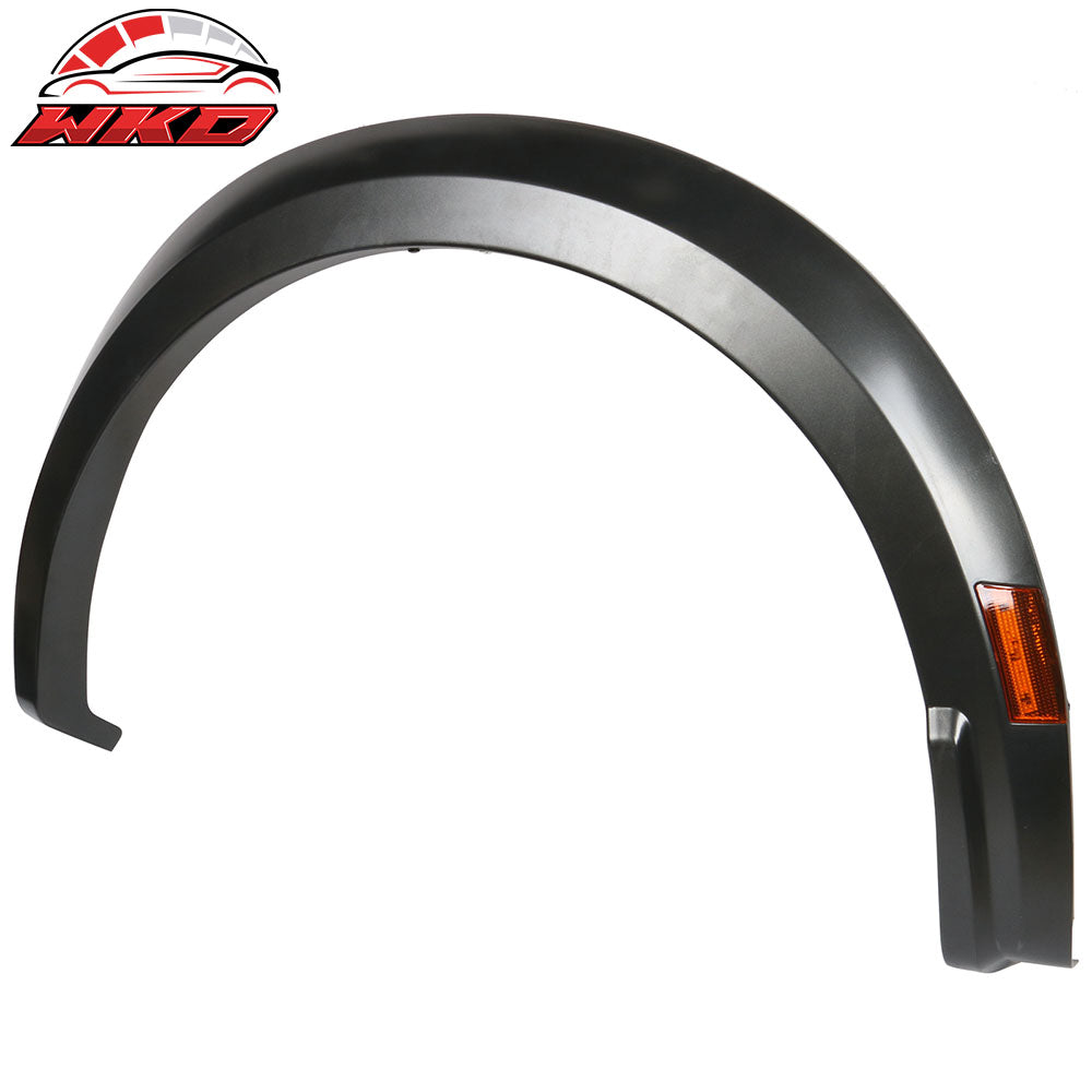 Fits 21-24 Ford F150 R Style Fender Flares 4PC Matte Black - PP