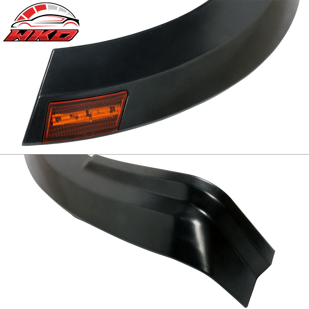 Fits 21-24 Ford F150 R Style Fender Flares 4PC Matte Black - PP