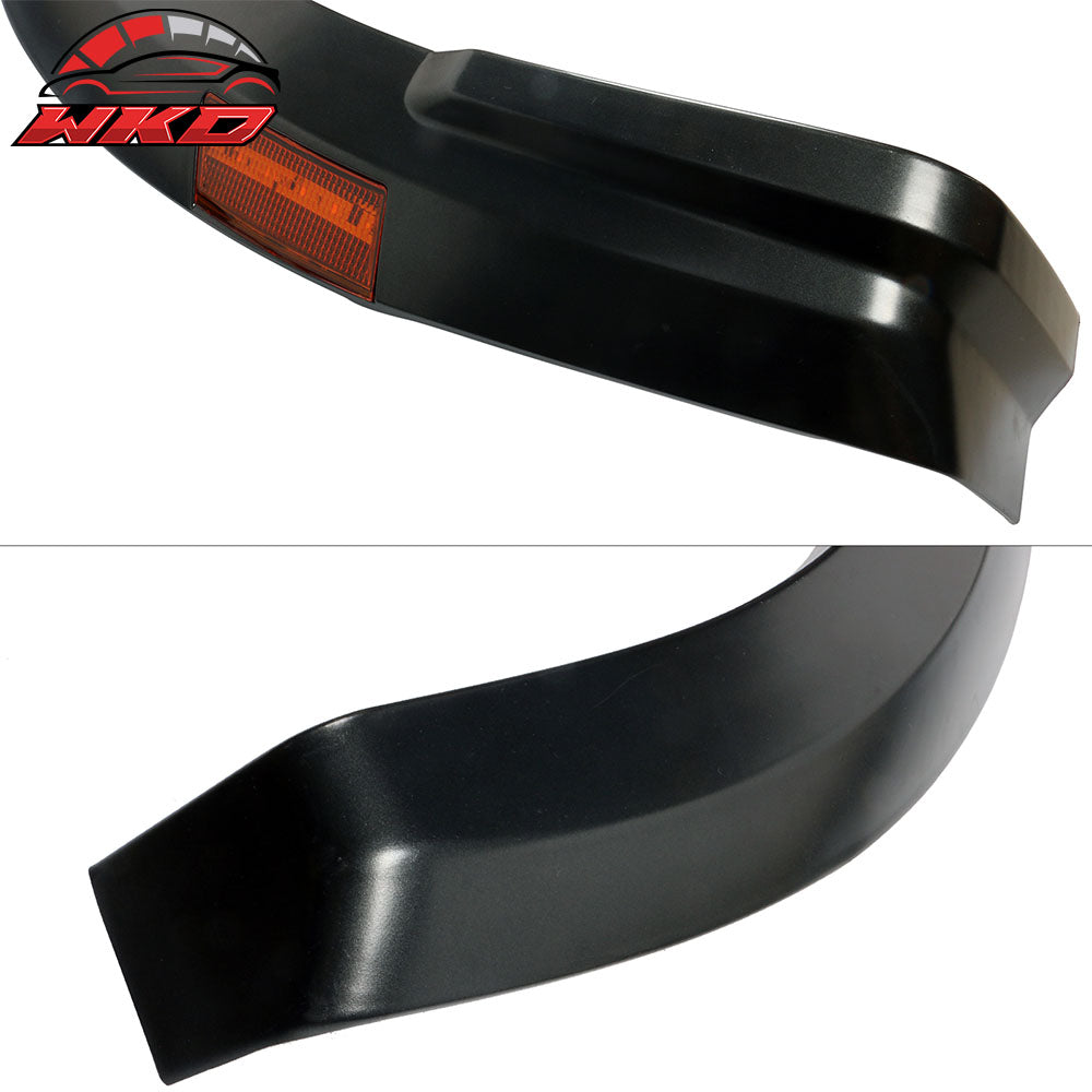 Fits 21-24 Ford F150 R Style Fender Flares 4PC Matte Black - PP