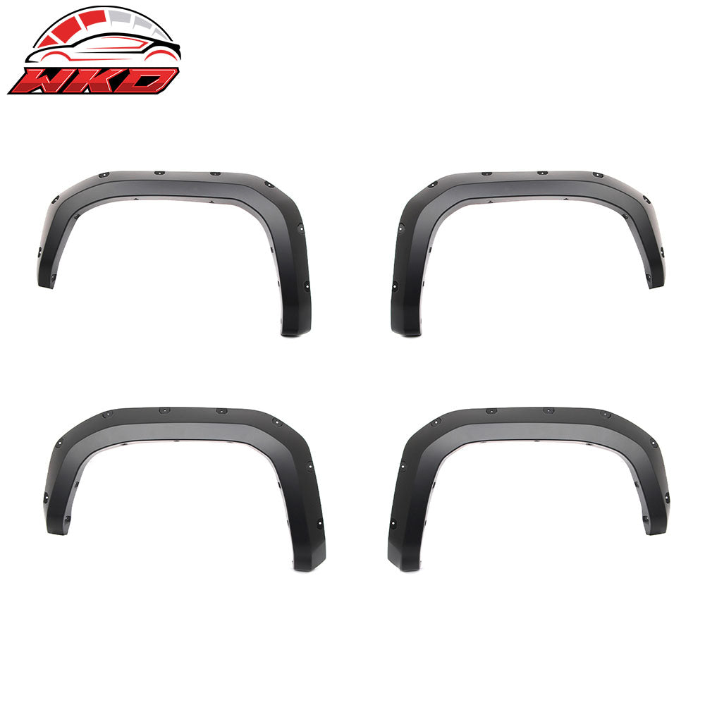 2024-25 Toyota Tacoma Fender Flares Pocket Style Wheel Arch Cover PP 4PC Trim | Wholesale
