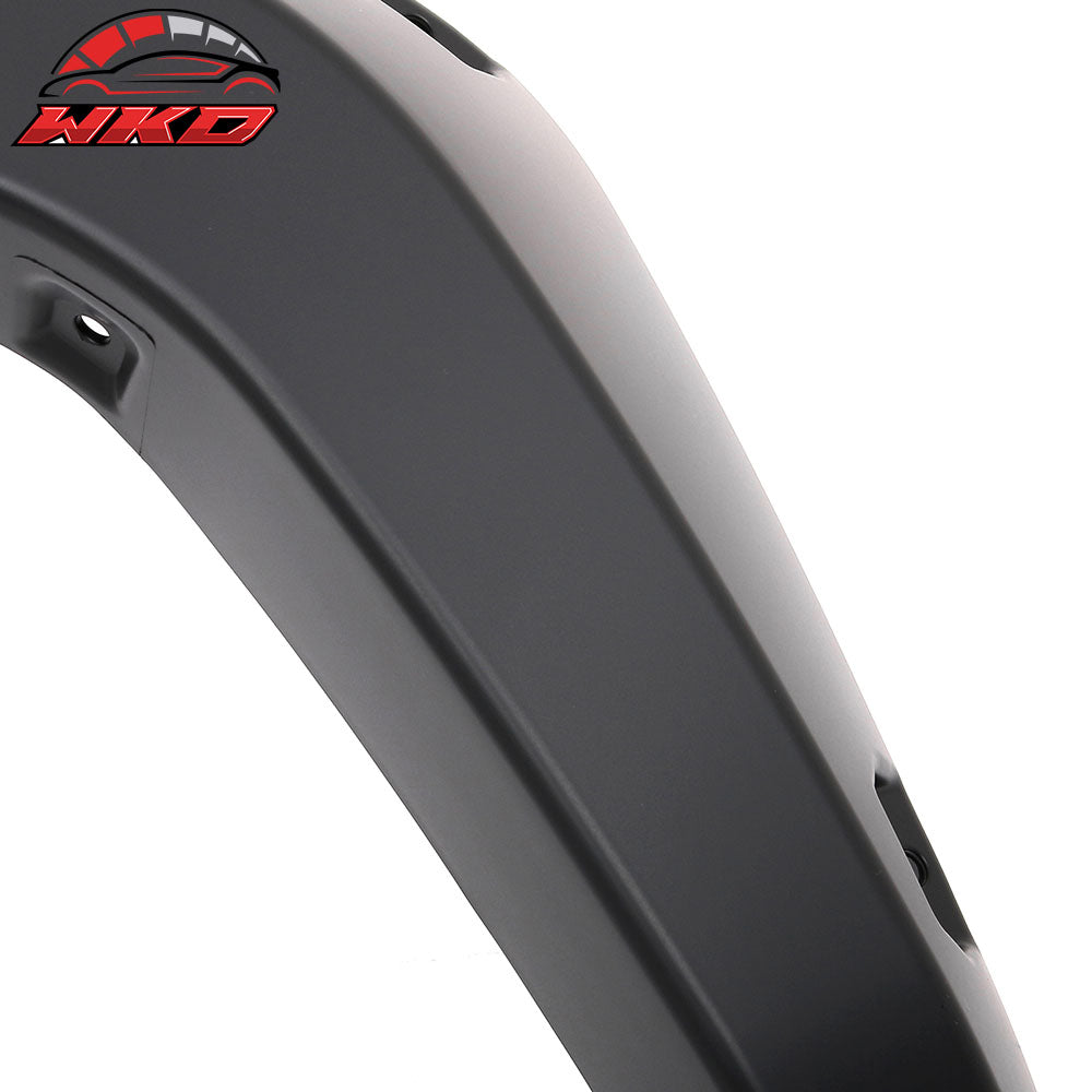 Fits 24-25 Toyota Tacoma Fender Flares Pocket Style Wheel Arch Cover PP 4PC Trim