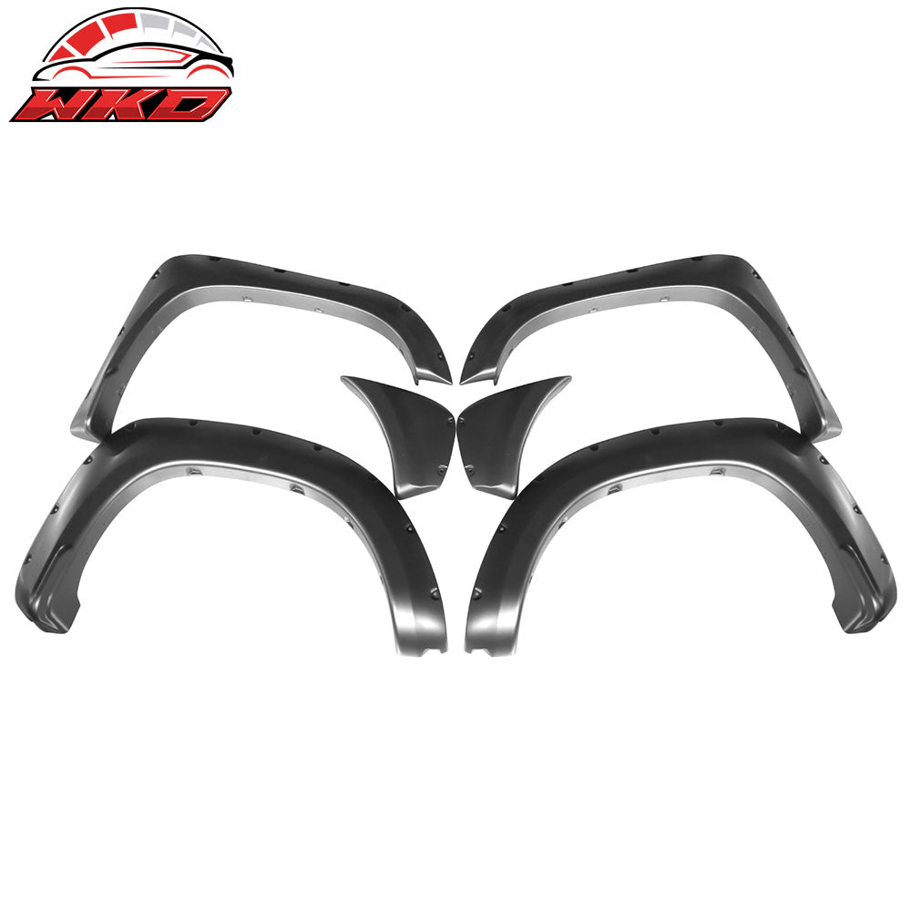 2012-15 Toyota Tacoma Fleetside 73.5" Bed Pocket Rivet Style Fender Flares PP | Wholesale