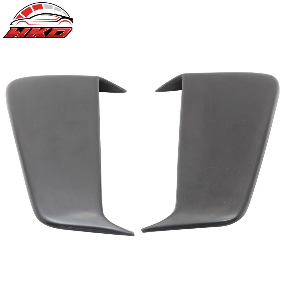 Fits 05-09 Ford Mustang Coupe Unpainted Black EL Side Fender Scoop - PU
