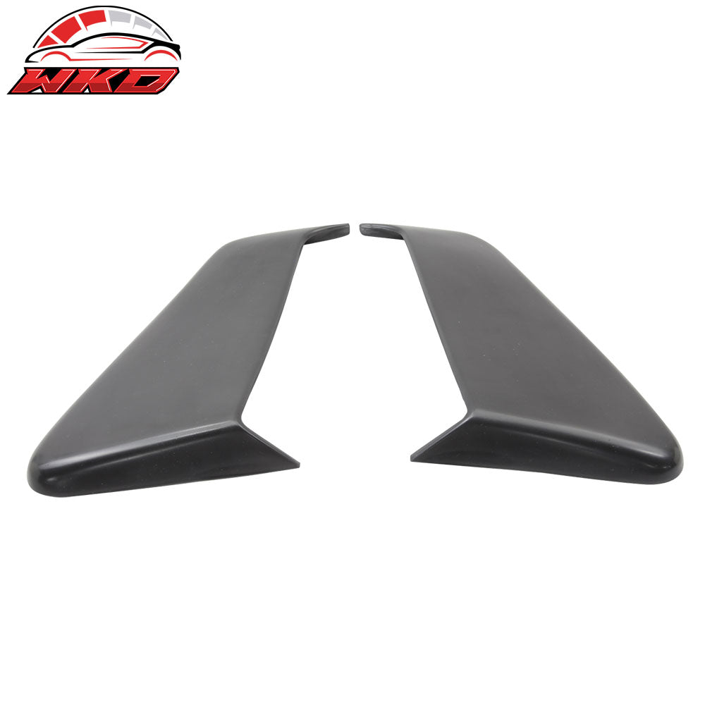 Fits 05-09 Ford Mustang Coupe Unpainted Black EL Side Fender Scoop - PU