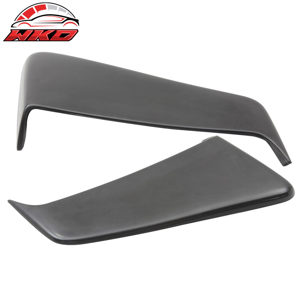 Fits 05-09 Ford Mustang Coupe Unpainted Black EL Side Fender Scoop - PU