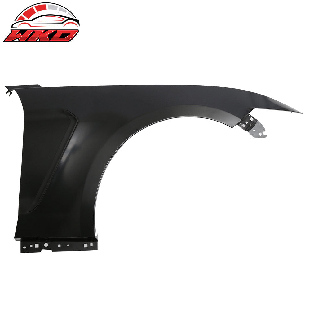 Fits 15-17 Ford Mustang GT350 Style Steel Fender Trim w Inserts