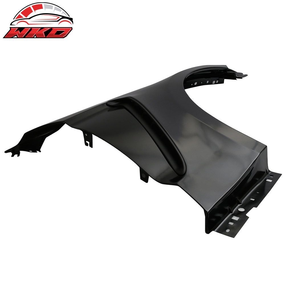 Fits 15-17 Ford Mustang GT350 Style Steel Fender Trim w Inserts