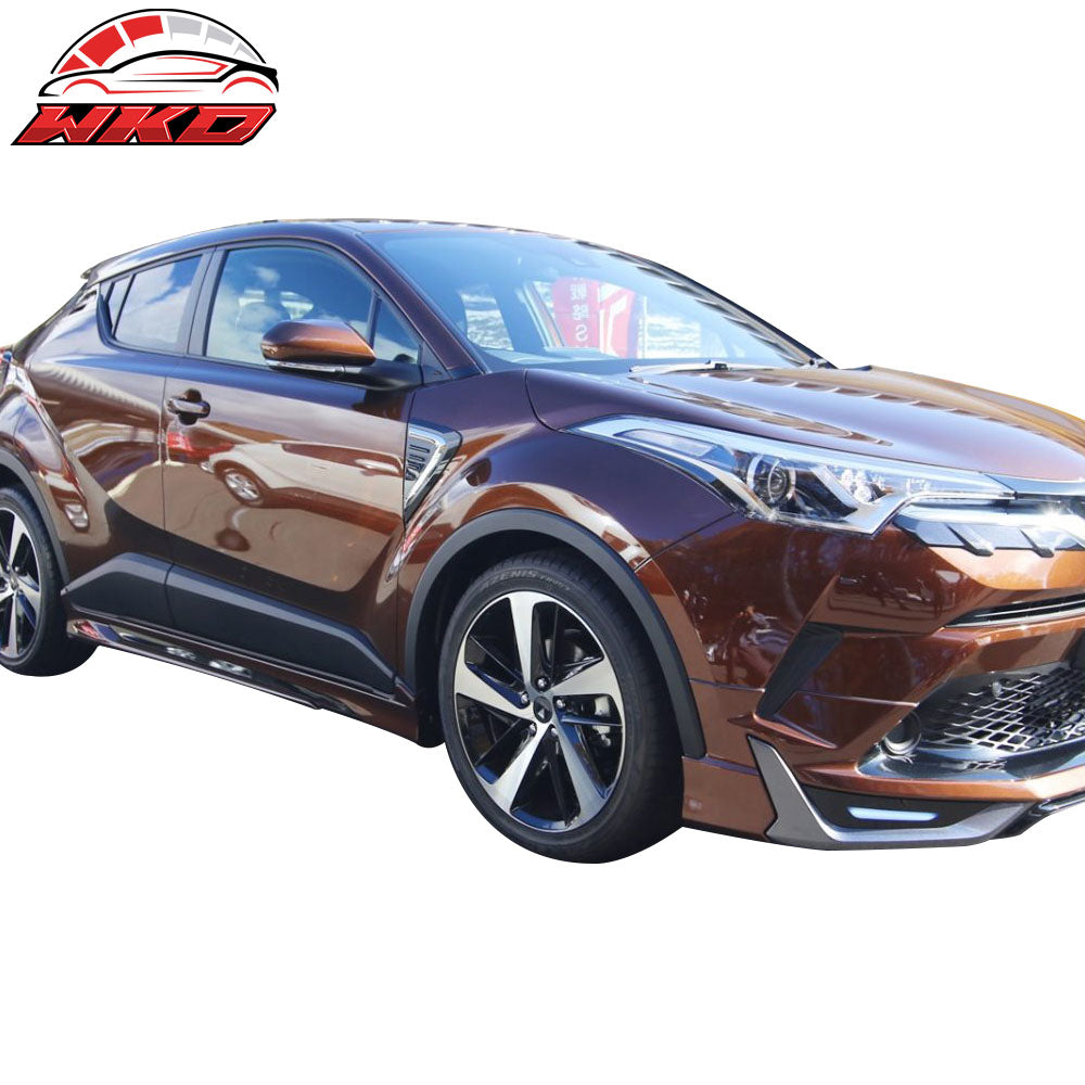 Fits 17-18 Toyota CHR C-HR Side Air Vent Fender Cover Trims Carbon Fiber Print