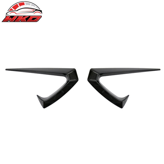 25-26 Tesla Model Y Juniper Side Fender Trim Gloss Black Vent ABS Decor 2PC | Wholesale