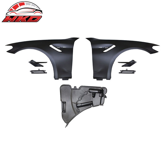 17-20 BMW G30 G31 Metal Fender Vent Cover W/ Side Marker | Wholesale
