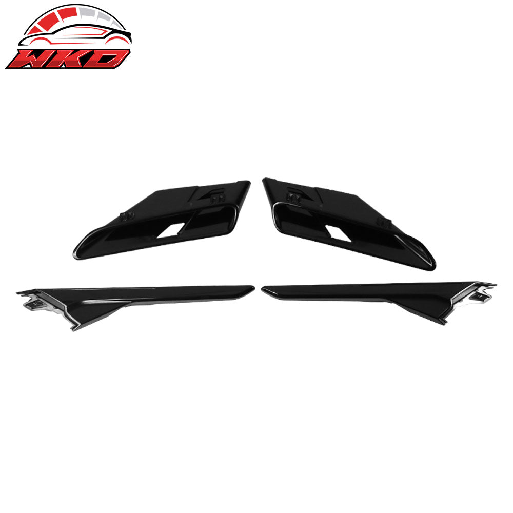 Fits 17-20 BMW G30 G31 Metal Fender Vent Cover W/ Side Marker