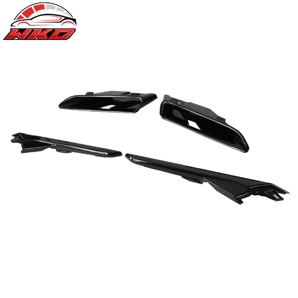 Fits 17-20 BMW G30 G31 Metal Fender Vent Cover W/ Side Marker