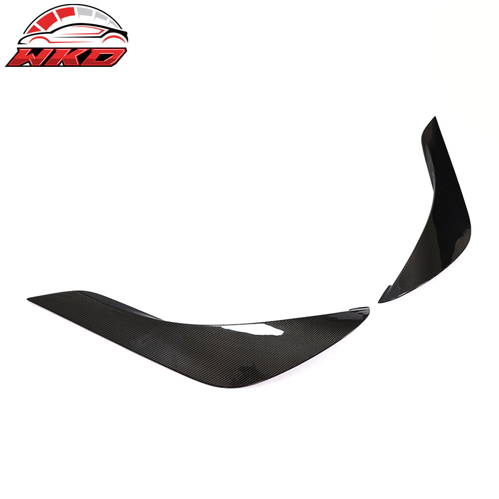 Dry Carbon Fiber Fit 20-25 Toyota GR Supra A90 A91 Side Fender Vent Door Garnish