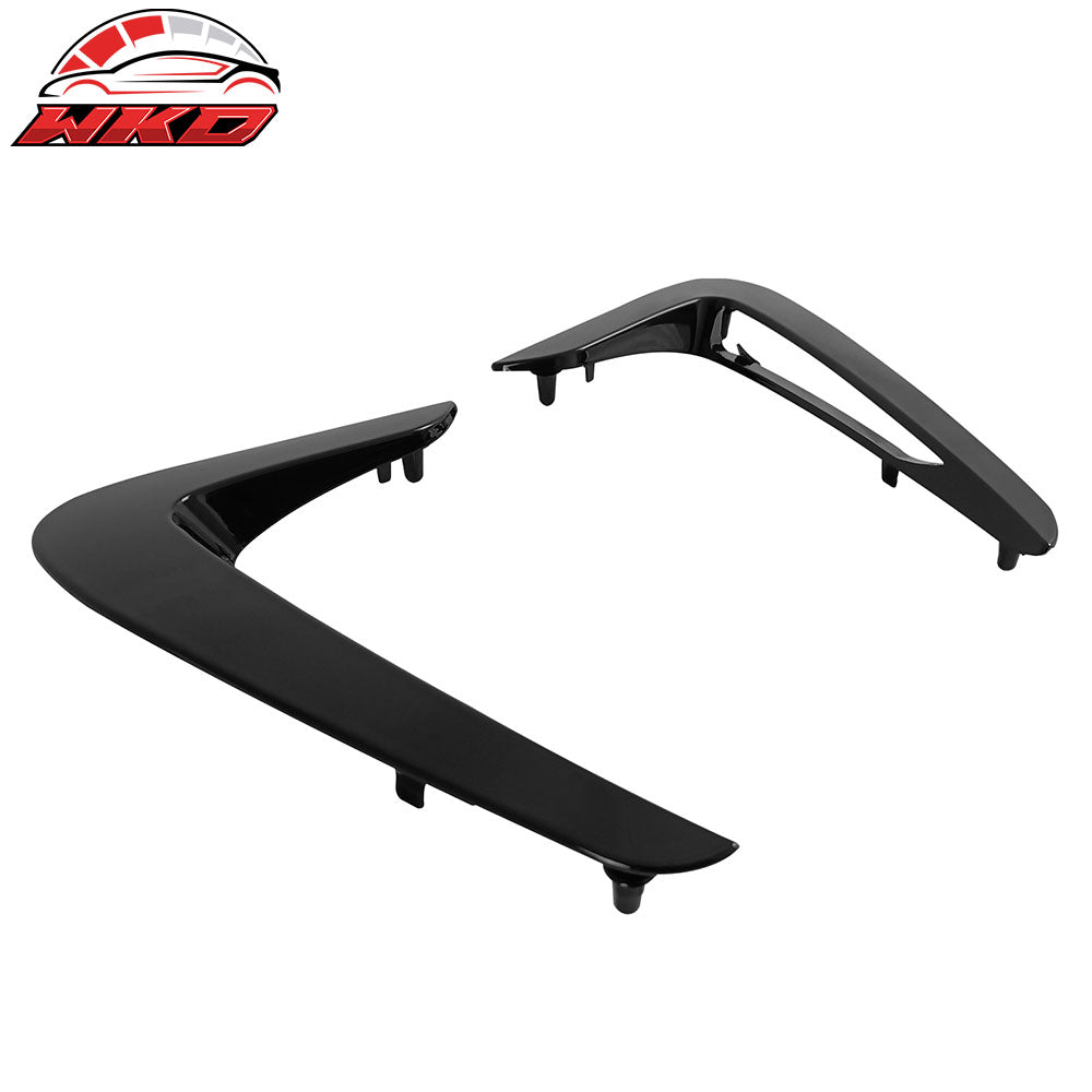 Fits 14-16 BMW 4-Series F32 F33 F36 Side Fender Air Vent Painted #668 Jet Black