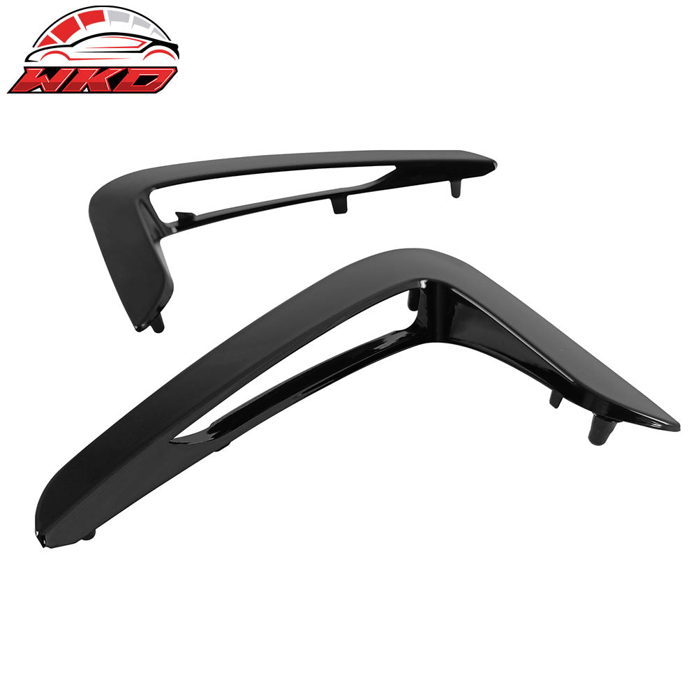 Fits 14-16 BMW 4-Series F32 F33 F36 Side Fender Air Vent Painted #668 Jet Black
