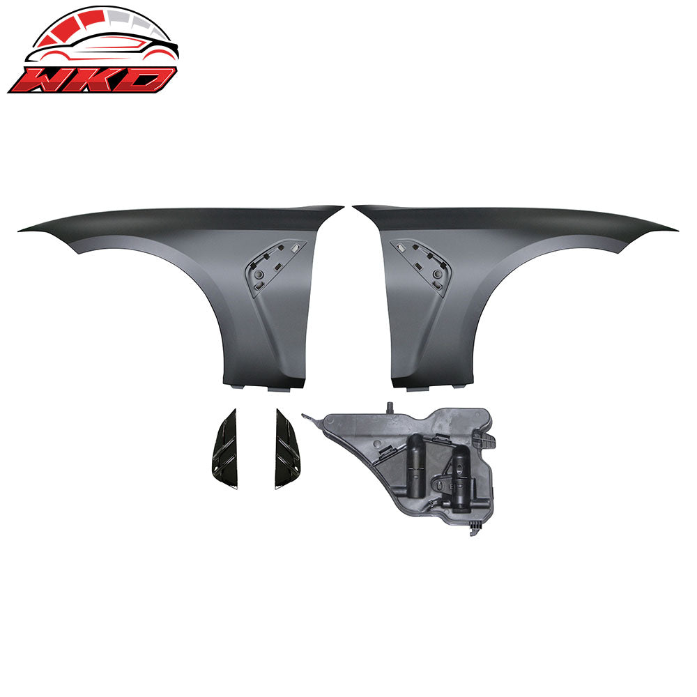 19-25 BMW 3 Series G20 Sedan Fenders w/ Gloss Black Side Vent - M3 M4 Style | Wholesale