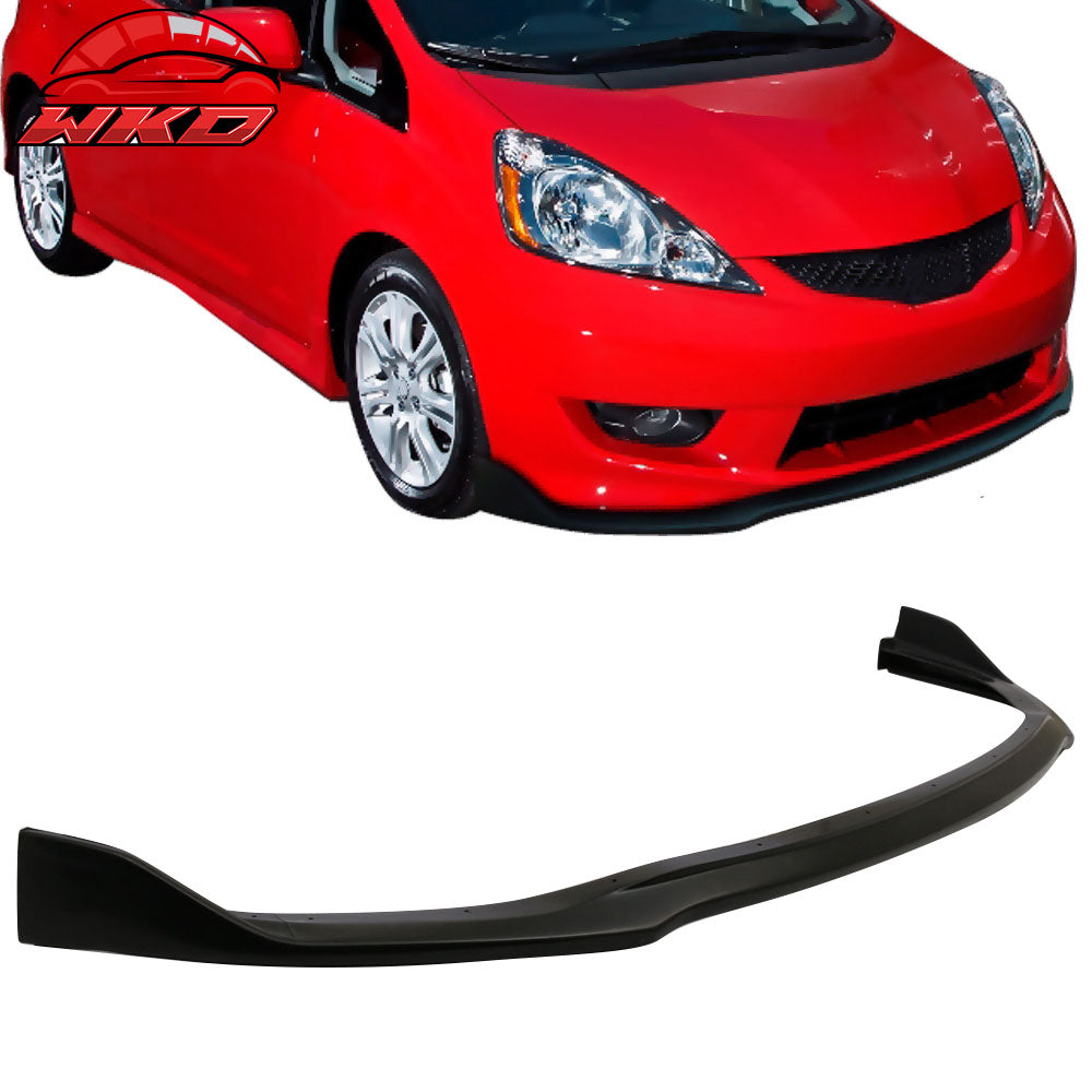 Fits 09-11 Honda Fit GE GE8 Jazz Hatchback CS Front Lip Spoiler Sport Trim Only