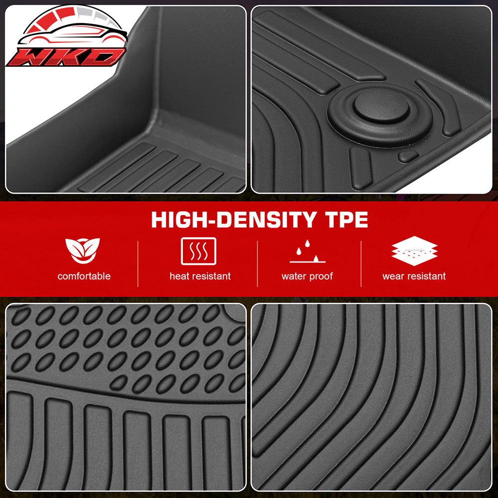 Fits 16-22 BMW X1 F48 18-23 X2 F39 3D Floor Mat All Season Carpets Liner - TPE