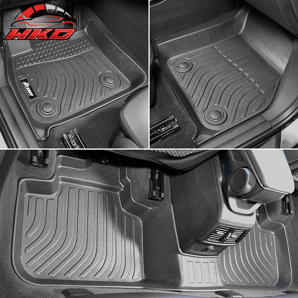 Fits 16-22 BMW X1 F48 18-23 X2 F39 3D Floor Mat All Season Carpets Liner - TPE