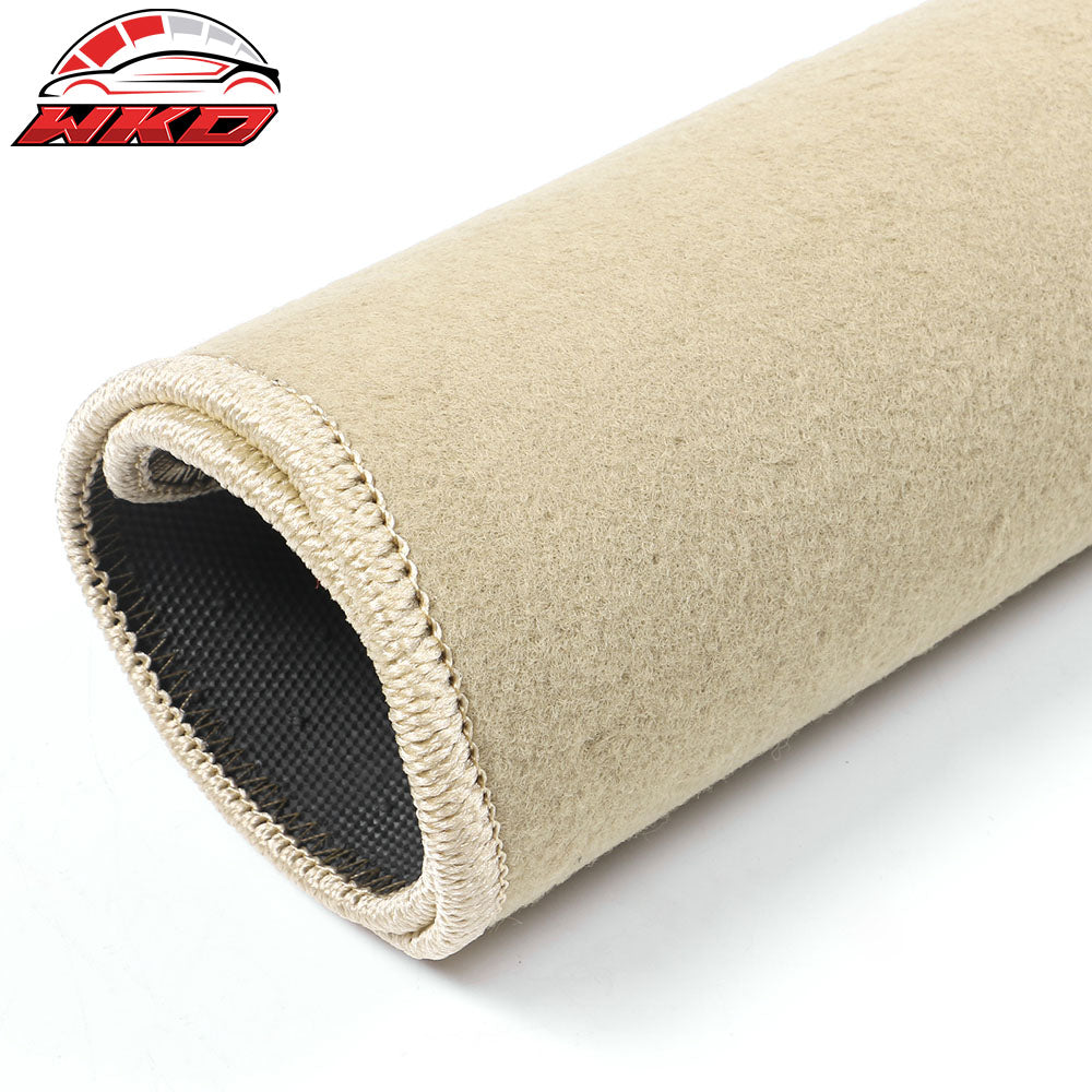 For 17-25 Honda Ridgeline Anti-Slip Front Rear Floor Mat Carpet Nylon 3PCS Beige