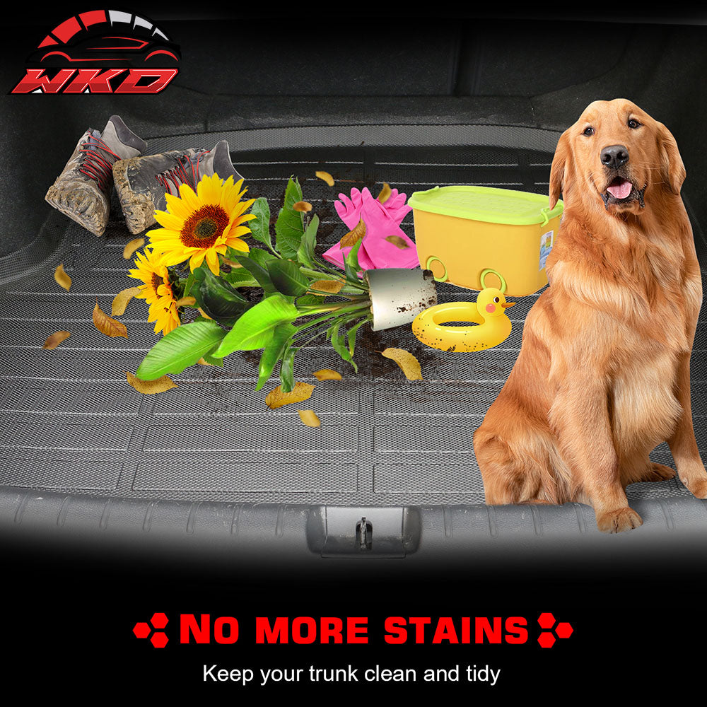 For 24-25 Subaru Crosstrek All Weather 3D Molded TPE Floor Mat Liner & Trunk Mat