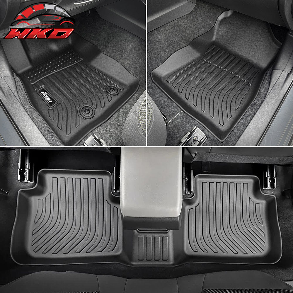 For 24-25 Subaru Crosstrek All Weather 3D Molded TPE Floor Mat Liner & Trunk Mat