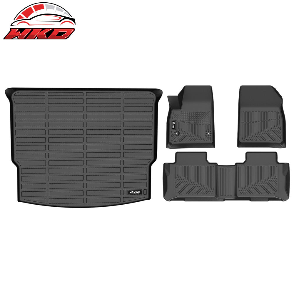 2019-25 Chevy Blazer Heavy Duty 3D Molded Floor Mats + Trunk Mat Liner TPE | Wholesale