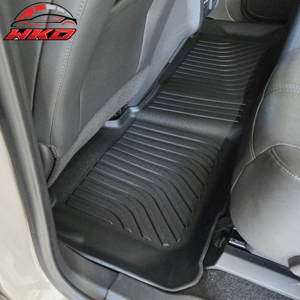 Fits 19-25 Chevy Blazer Heavy Duty 3D Molded Floor Mats + Trunk Mat Liner TPE