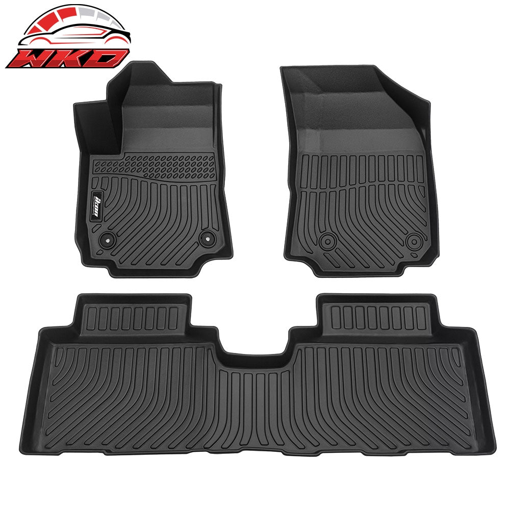 Fits 18-24 Chevy Equinox GMC Terrain Heavy Duty 3D Floor Mats & Trunk Mat TPE