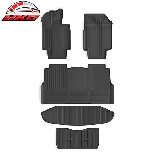 Wholesale 23-24 Tesla Cybertruck 3D Front Rear Floor Mats Trunk Protector Liners TPE