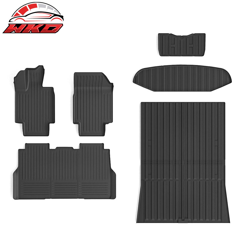 Wholesale For 23-24 Tesla Cybertruck 3D Floor Mats Trunk Protector Liner Truck Bed Mat TPE
