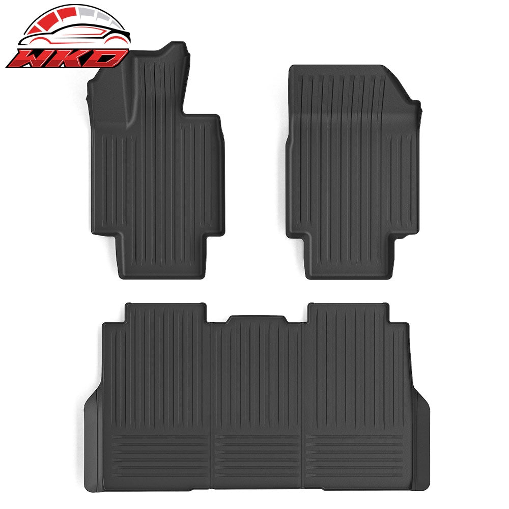 For 23-24 Tesla Cybertruck 3D Floor Mats Trunk Protector Liner Truck Bed Mat TPE