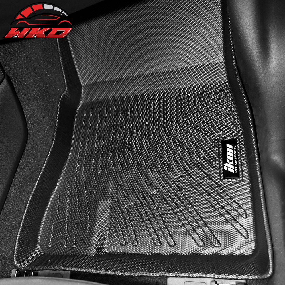 For 15-23 Ford Mustang Floor Mats All Weather Protection Trunk Liners TPE Carpet
