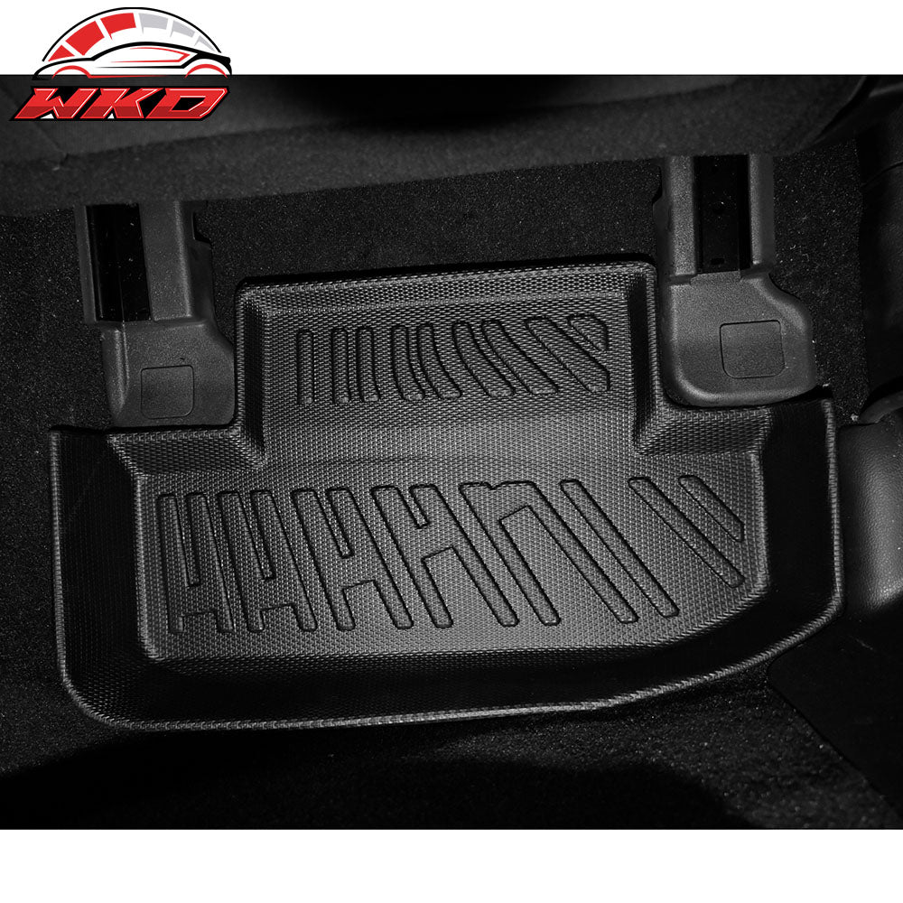 For 15-23 Ford Mustang Floor Mats All Weather Protection Trunk Liners TPE Carpet