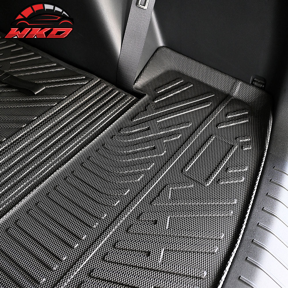 Fits 24-25 Hyundai Santa Fe 6/7 Seats Non-Slip Floor Mats + Trunk Mat Liner TPE