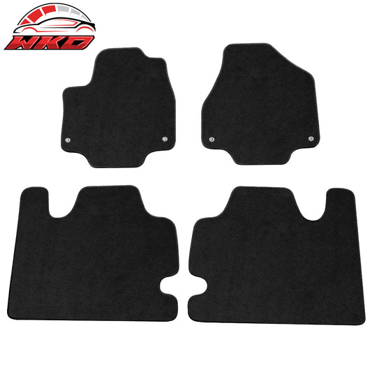 2017-21 Chrysler Pacifica Floor Mats Black Carpet Front Rear 4PCS Set | Wholesale