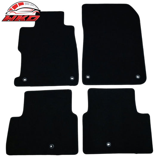 Wholesale 13-22 Acura ILX Black Nylon Front Rear Floor Mats Carpets 4PC