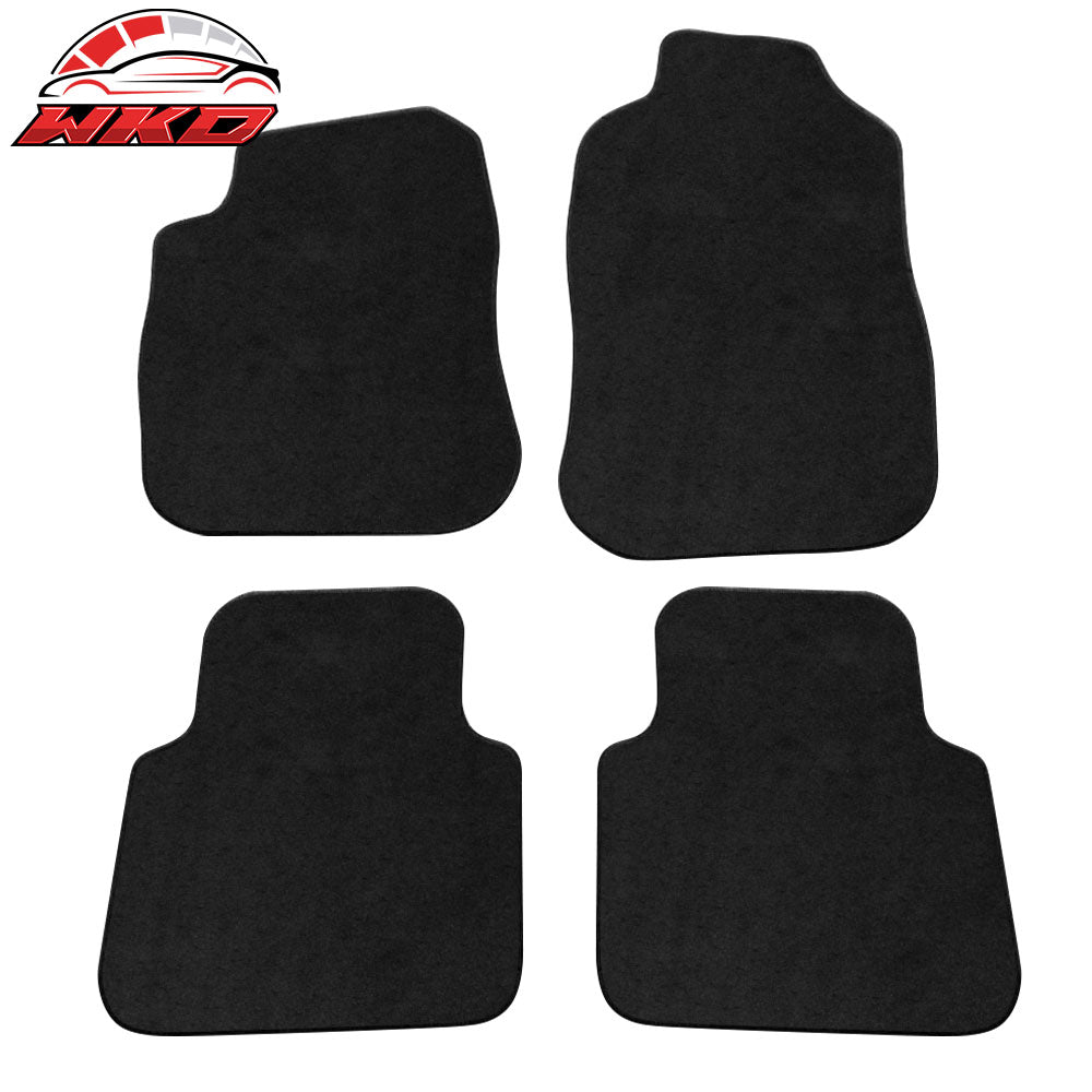 00-02 Saturn LS-Series 4-Door 4PCS Floor Mats Carpets Liner Black Nylon | Wholesale