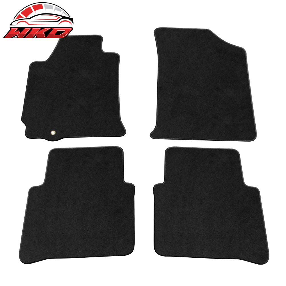 Wholesale 2007-2012 Nissan Altima 4 Door Black Nylon Floor Mats Carpet 4 Pieces Set