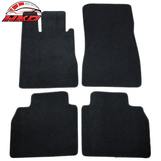 1998-05 Benz W220 S Class 4PCS Floor Mats Carpets Front & Rear Black Nylon | Wholesale