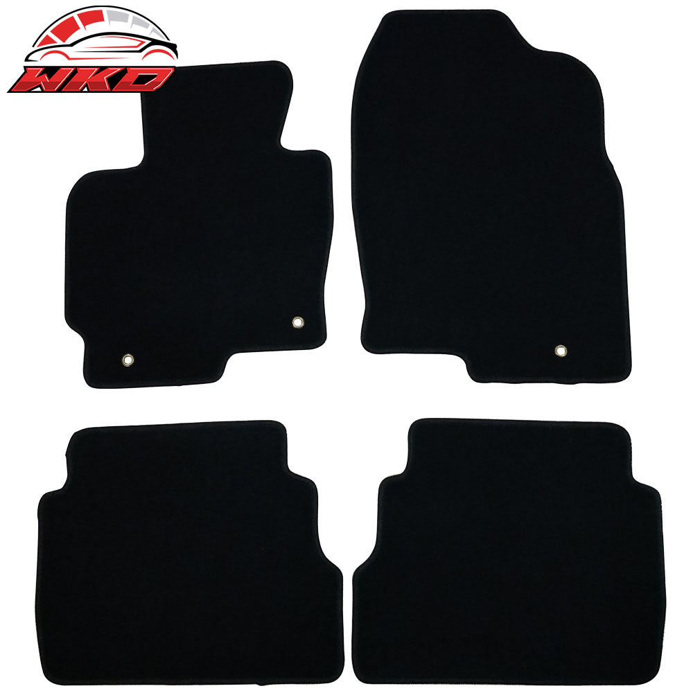 2013-16 Mazda CX-5 Black Nylon Floor Carpets Mats Front & Rear 4PC Set | Wholesale