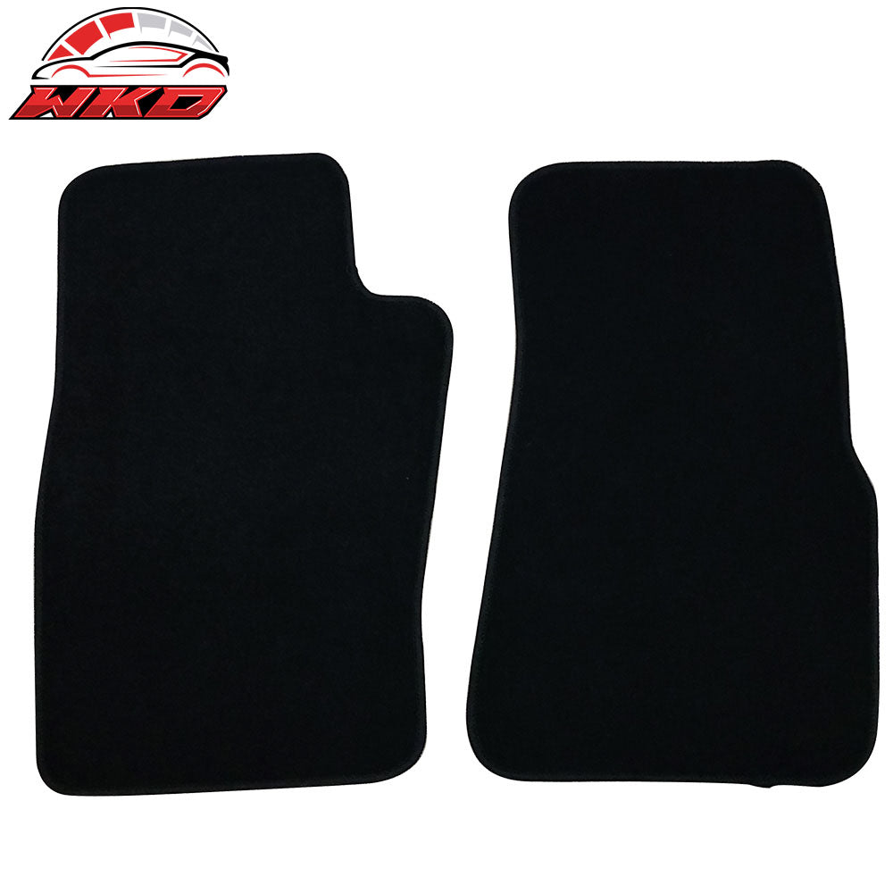 1996-02 Ford Ranger Car Floor Mats Liner 2PC Set Front Carpet Black Nylon | Wholesale